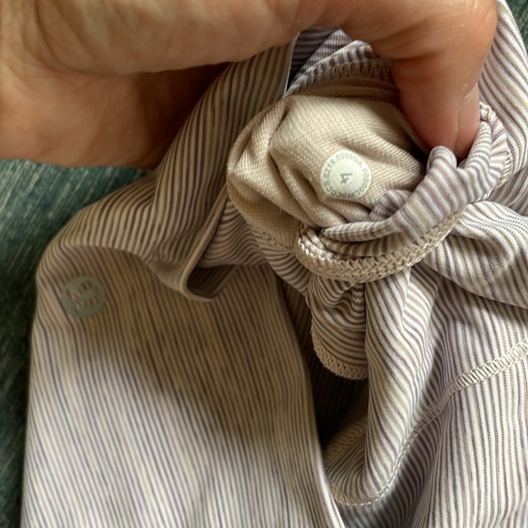 Lululemon Wunder Under Light Gray Purple High-Waisted Leggings - Picture 9 of 11